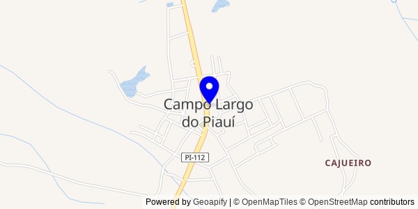 Mapa de Campo Grande do Piauí - Fisioterapeutas