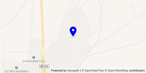 Mapa de Ipiranga do Piauí - Fisioterapeutas