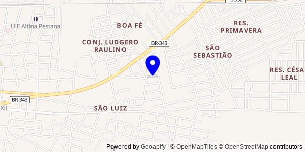 Mapa de São Julião - Nutricionistas