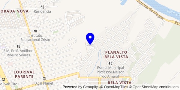 Mapa de Agricolândia - Fisioterapeutas