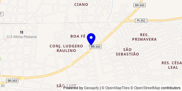 Mapa de Altos - Nutricionistas