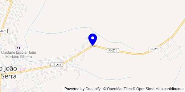 Mapa de Castelo do Piauí - Fisioterapeutas