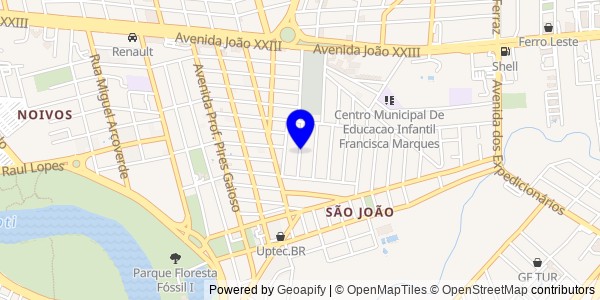 Mapa de Domingos Mourão - Nutricionistas