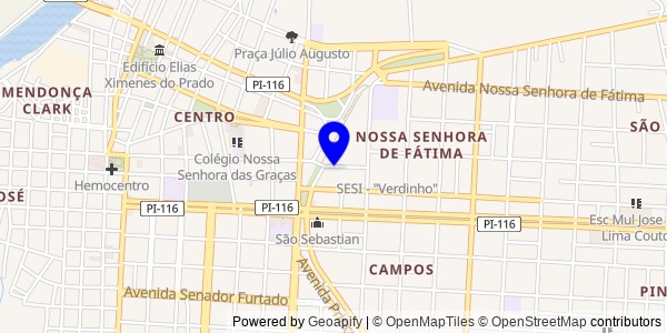 Mapa de Francisco Ayres - Fisioterapeutas