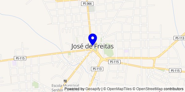 Mapa de José de Freitas - Nutricionistas