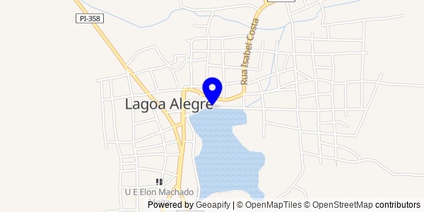 Mapa de Lagoa Alegre - Nutricionistas