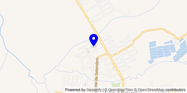 Mapa de Nazária - Fisioterapeutas