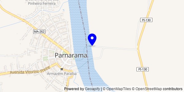 Mapa de Palmeirais - Nutricionistas