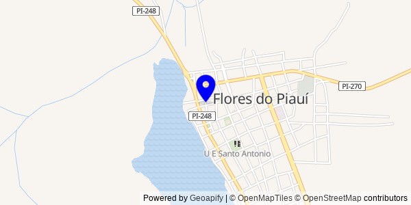 Mapa de Pedro II - Fisioterapeutas