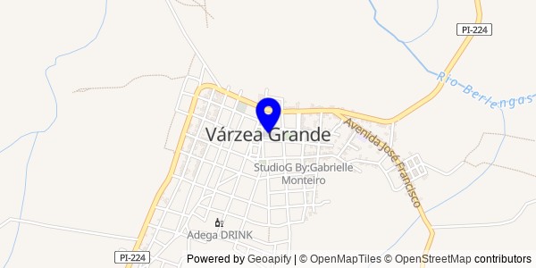 Mapa de Várzea Grande - Fisioterapeutas