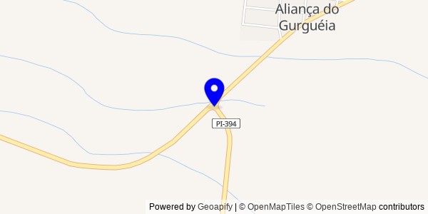 Mapa de Colônia do Gurguéia - Nutricionistas