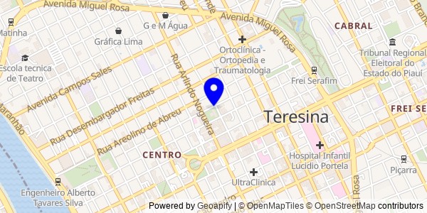 Mapa de Eliseu Martins - Fisioterapeutas