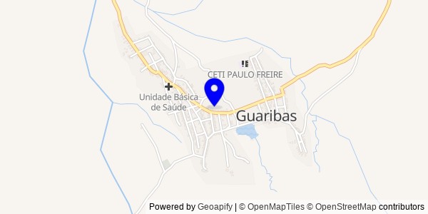 Mapa de Guaribas - Nutricionistas