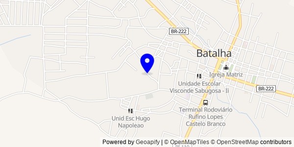 Mapa de Jerumenha - Nutricionistas