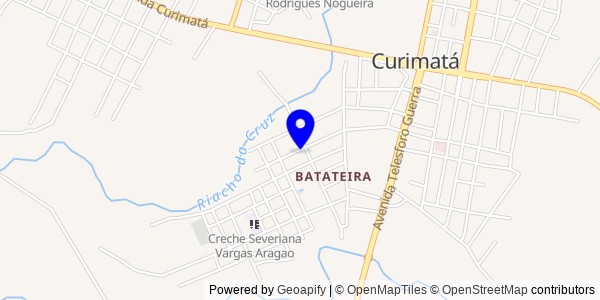 Mapa de Júlio Borges - Nutricionistas