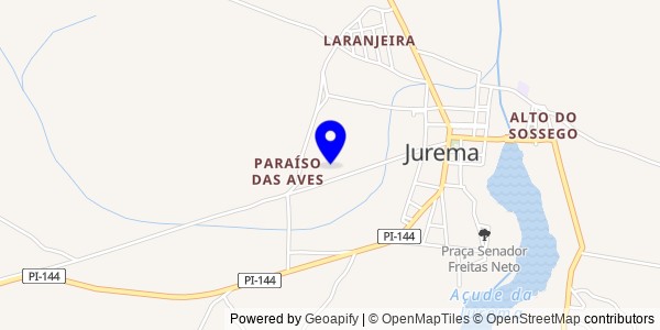 Mapa de Jurema - Fisioterapeutas