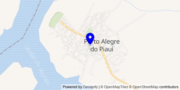 Mapa de Porto Alegre do Piauí - Fisioterapeutas