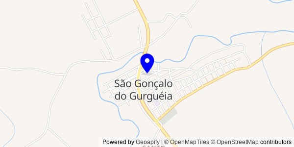 Mapa de São Gonçalo do Gurguéia - Fisioterapeutas