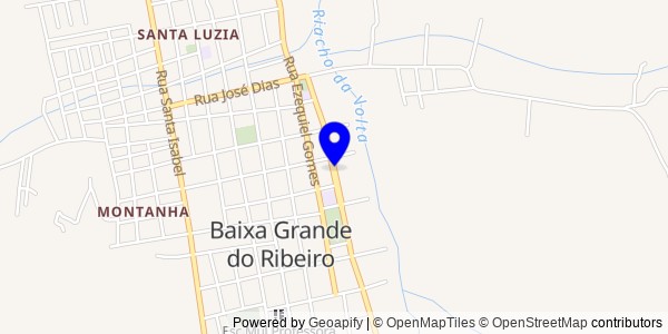 Mapa de Sebastião Leal - Nutricionistas