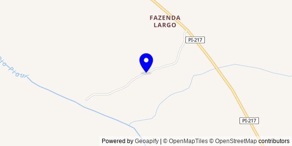 Mapa de Campo Largo do Piauí - Nutricionistas