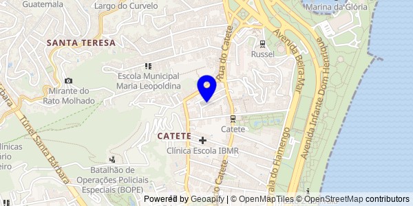 Mapa de Paraty - Nutricionistas