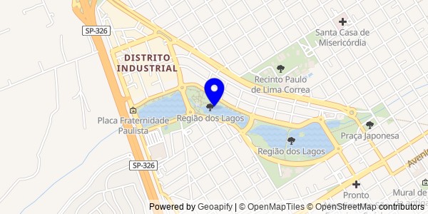 Mapa de Rio das Ostras - Fisioterapeutas