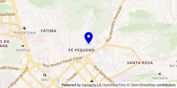 Mapa de Saquarema - Fisioterapeutas