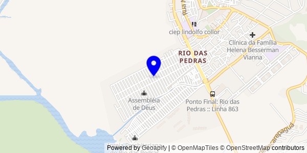 Mapa de Areal - Fisioterapeutas