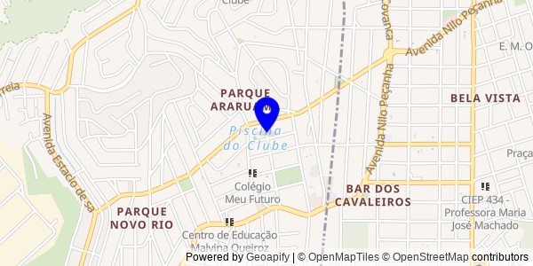 Mapa de Nova Friburgo - Nutricionistas