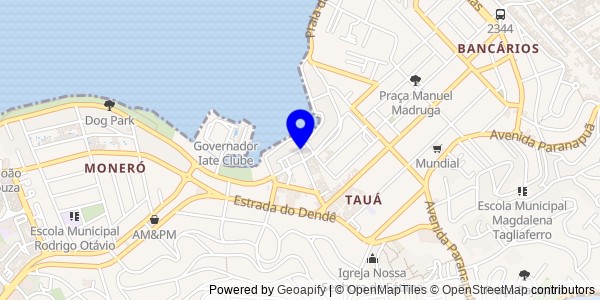 Mapa de Sapucaia - Nutricionistas