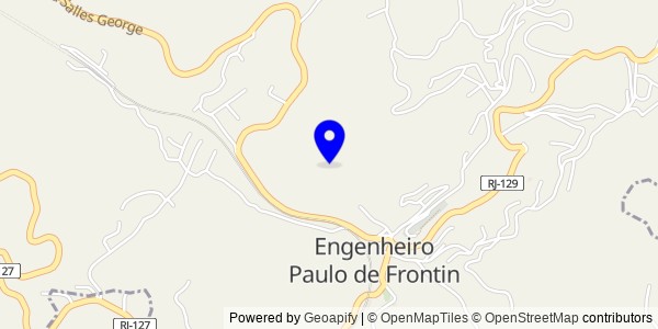 Mapa de Engenheiro Paulo de Frontin - Nutricionistas