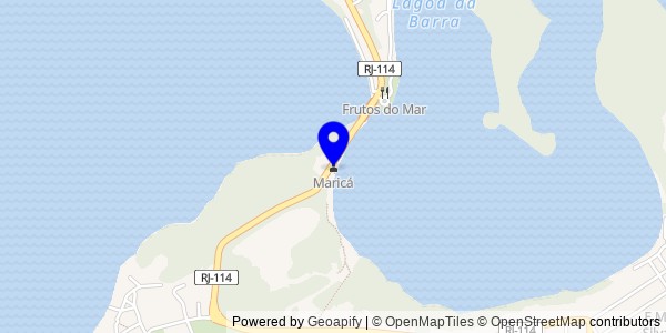 Mapa de Maricá - Nutricionistas