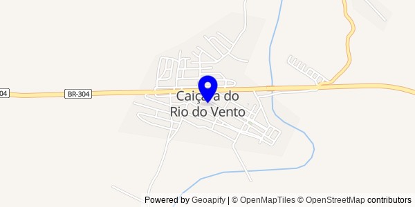 Mapa de Caiçara do Rio do Vento - Nutricionistas