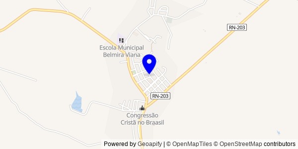 Mapa de Carnaúba dos Dantas - Nutricionistas