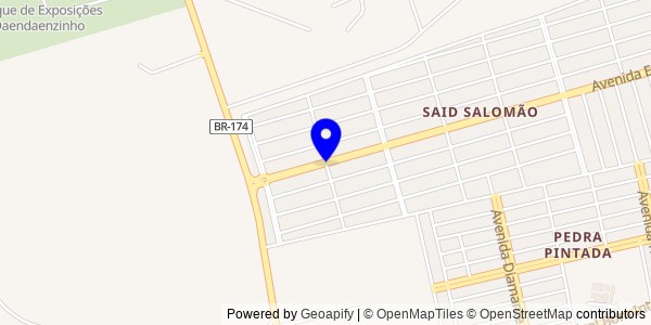 Mapa de Santana do Seridó - Nutricionistas