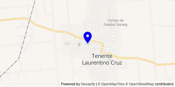 Mapa de Tenente Laurentino Cruz - Fisioterapeutas