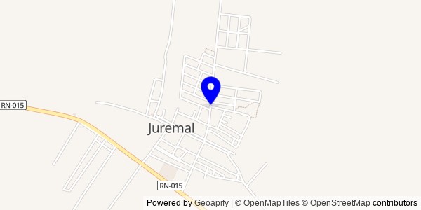 Mapa de Antônio Martins - Fisioterapeutas