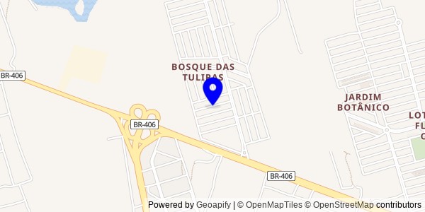 Mapa de Messias Targino - Nutricionistas