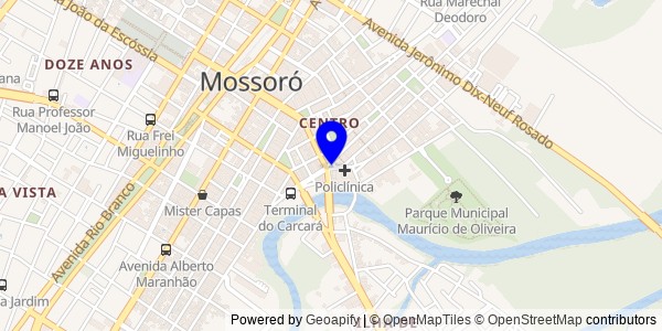 Mapa de Rafael Fernandes - Nutricionistas