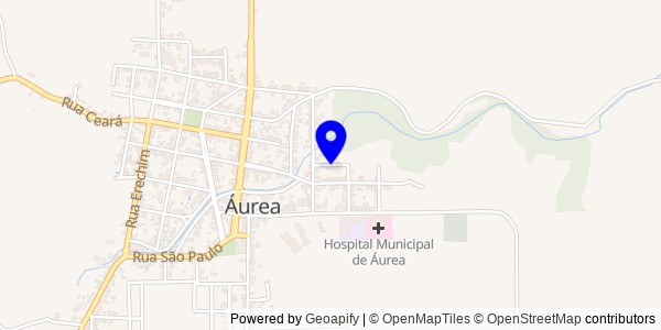 Mapa de Alegrete - Fisioterapeutas