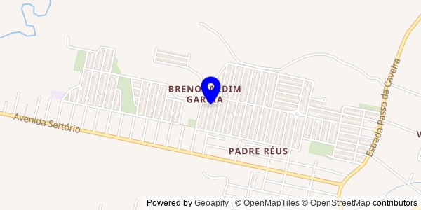 Mapa de Santa Margarida do Sul - Fisioterapeutas