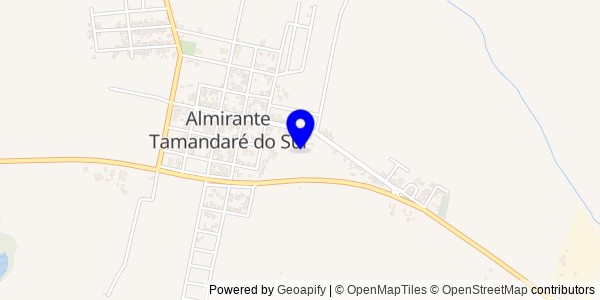 Mapa de Almirante Tamandaré do Sul - Nutricionistas