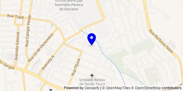 Mapa de Augusto Pestana - Nutricionistas