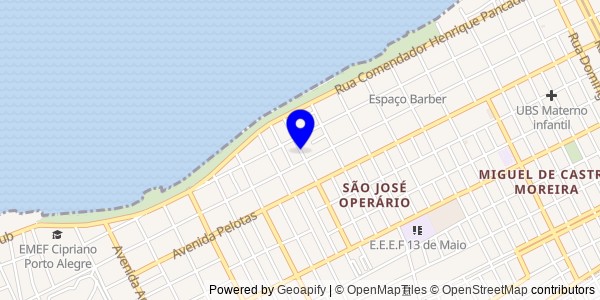 Mapa de Boa Vista das Missões - Fisioterapeutas