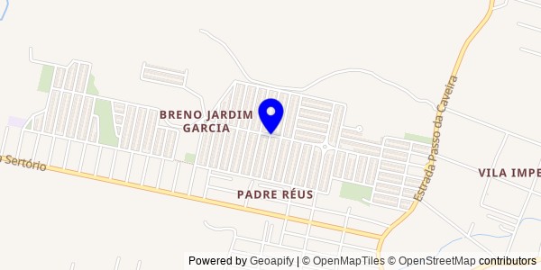 Mapa de Boa Vista do Cadeado - Fisioterapeutas