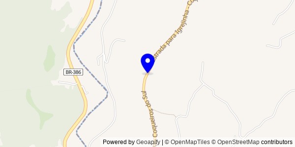 Mapa de Coqueiros do Sul - Nutricionistas