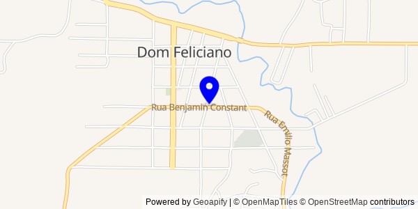 Mapa de Dezesseis de Novembro - Fisioterapeutas