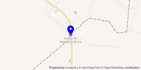 Mapa de Esperança do Sul - Nutricionistas