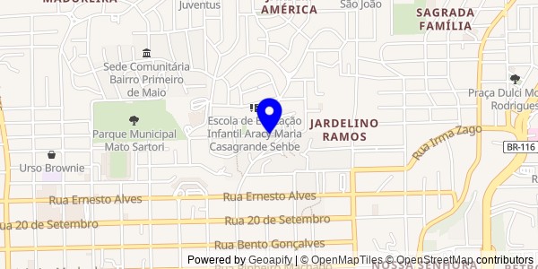 Mapa de Jaboticaba - Nutricionistas