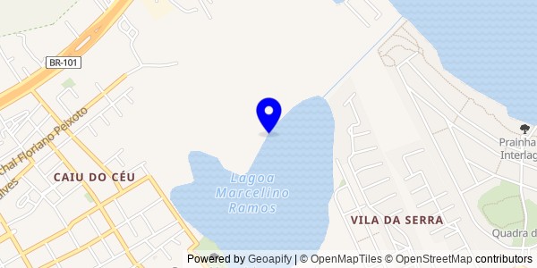 Mapa de Marcelino Ramos - Nutricionistas